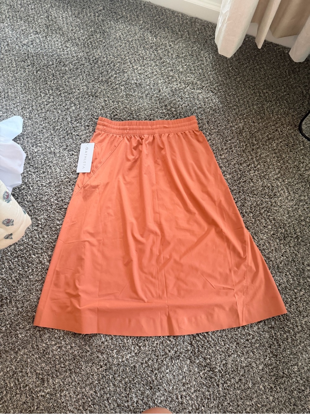 Athleta Midi Drawstring A-Line Skirt - Picture 4 of 4